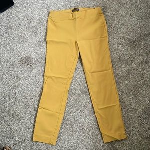 Mustard color Crosby pants